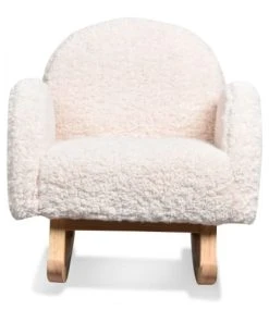 Mathi Design Mini Fauteuil à Bascule Blanc -Maisons du Monde boutique mini fauteuil a bascule blanc 3
