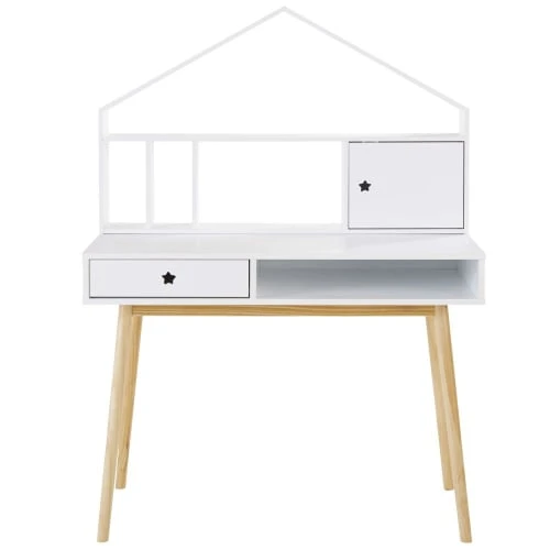 Maisons Du Monde Module De Rangement Pour Bureau 1 Porte Blanc 4 Maisons Du Monde Module De Rangement Pour Bureau 1 Porte Blanc - Image 2