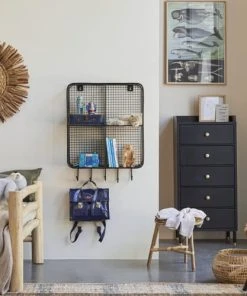 Tikamoon Patère Carrée Enfant En Métal