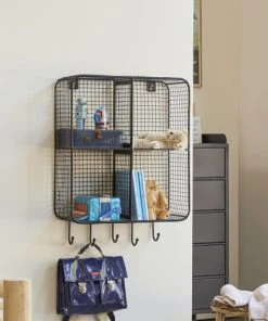 Tikamoon Patère Carrée Enfant En Métal -Maisons du Monde boutique patere carree enfant en metal 3