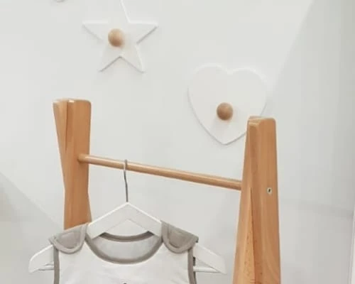 AT4 Patère En Bois Coeur 4 AT4 Patère En Bois Coeur – Image 2