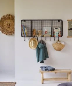 Tikamoon Patère Rectangulaire Enfant En Métal