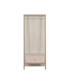 CALICOSY Portant 1 Tiroir Avec Fond - Marron