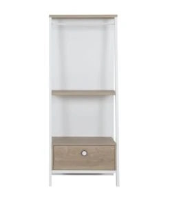Galipette Portant Armoire 1 Tiroir Bébé Effet Bois Blanc -Maisons du Monde boutique portant armoire 1 tiroir bebe effet bois blanc 2