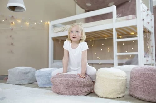 Lorena Canals Pouf Coton Ivoire 20xØ50 4 Lorena Canals Pouf Coton Ivoire 20xØ50 – Image 2