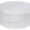 Lorena Canals Pouf Coton Ivoire 20xØ50