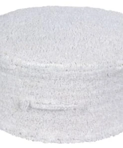 Lorena Canals Pouf Coton Ivoire 20xØ50