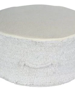 Lorena Canals Pouf Coton Ivoire 20xØ50 12 Lorena Canals Pouf Coton Ivoire 20xØ50 -Maisons du Monde boutique pouf coton ivoire 20xoe50 4