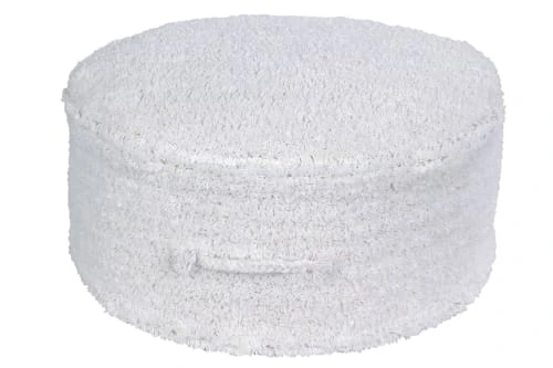 Lorena Canals Pouf Coton Ivoire 20xØ50 3 Lorena Canals Pouf Coton Ivoire 20xØ50