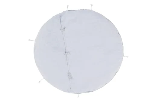 Lorena Canals Pouf De Couchage En Coton Gris Ø120 6 Lorena Canals Pouf De Couchage En Coton Gris Ø120 - Image 4