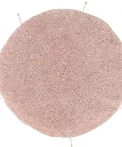 Lorena Canals Pouf De Couchage En Coton Rose ø120