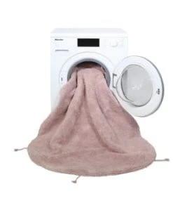 Lorena Canals Pouf De Couchage En Coton Rose ø120 -Maisons du Monde boutique pouf de couchage en coton rose oe120 5