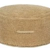 Lorena Canals Pouf En Coton Jaune 50x50x20 -Maisons du Monde boutique pouf en coton jaune 50x50x20