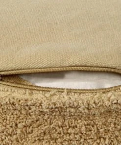 Lorena Canals Pouf En Coton Jaune 50x50x20 -Maisons du Monde boutique pouf en coton jaune 50x50x20 3