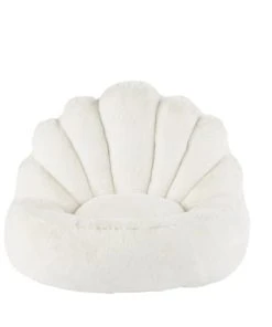 Maisons Du Monde Pouf Enfant Coquille Imitation Fourrure écrue