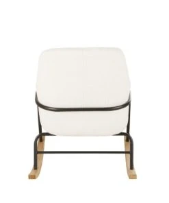 Maisons Du Monde Rocking Chair Enfant Moumoute Blanche Et Métal Noir -Maisons du Monde boutique rocking chair enfant moumoute blanche et metal noir 1000 7 7 225138 4