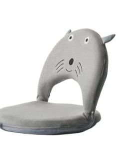 Crochetts Siège Mousse 100% Coton Gris -Maisons du Monde boutique siege mousse 100 coton gris 2