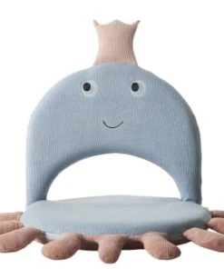 Crochetts Siège Poulpe 100% Coton Bleu