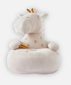 Noukie's Sofa Tiga En Veloudoux, Beige/ocre -Maisons du Monde boutique sofa tiga en veloudoux beige ocre 3