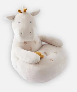 Noukie's Sofa Tiga En Veloudoux, Beige/ocre -Maisons du Monde boutique sofa tiga en veloudoux beige ocre 4