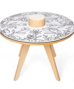 Drawin’table Table à Dessiner Multifonction En Bois D70 Cm