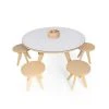 Drawin’table Table à Dessiner Multifonction XXL En Bois D90 Cm Avec 4 Tabourets -Maisons du Monde boutique table a dessiner multifonction xxl en bois d90 cm avec 4 tabourets 5