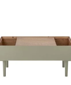 Bloomingville Table D'appoint Enfant Avec Rangement Intégré Vert -Maisons du Monde boutique table d appoint enfant avec rangement integre vert 3