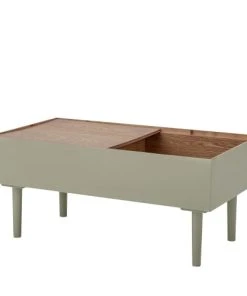 Bloomingville Table D'appoint Enfant Avec Rangement Intégré Vert -Maisons du Monde boutique table d appoint enfant avec rangement integre vert 5