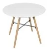Wadiga Table Enfant Ronde Bois Blanc -Maisons du Monde boutique table enfant ronde bois blanc