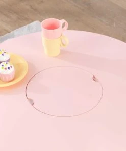 KidKraft Table Enfant Ronde Rose + 2 Chaises -Maisons du Monde boutique table enfant ronde rose 2 chaises 4