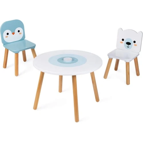 Janod Table Et 2 Chaises Banquise 3 Janod Table Et 2 Chaises Banquise