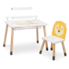 Beeloom Table Pour Enfants En Bois Naturel Jaune Multifonctionnelle -Maisons du Monde boutique table pour enfants en bois naturel jaune multifonctionnelle