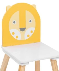 Beeloom Table Pour Enfants En Bois Naturel Jaune Multifonctionnelle -Maisons du Monde boutique table pour enfants en bois naturel jaune multifonctionnelle 3
