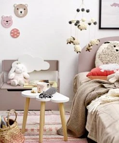 Bloomingville Tables Nuages En Bois L45/55cm - Lot De 2 -Maisons du Monde boutique tables nuages en bois l45 55cm lot de 2 3