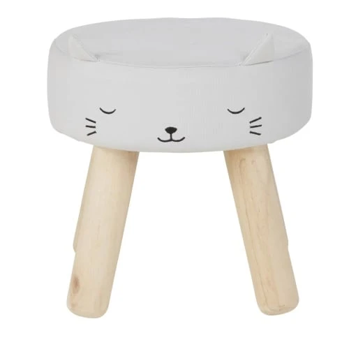 Maisons Du Monde Tabouret Chat Gris, 30.5x30.5x30 3 Maisons Du Monde Tabouret Chat Gris, 30.5x30.5x30