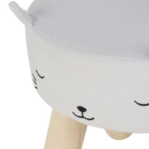 Maisons Du Monde Tabouret Chat Gris, 30.5x30.5x30 5 Maisons Du Monde Tabouret Chat Gris, 30.5x30.5x30 - Image 3