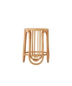 OYOY Living Design Tabouret En Rotin Ø32xH44cm
