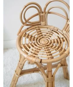 Saudara Collections Tabouret Enfant En Rotin -Maisons du Monde boutique tabouret enfant en rotin 2