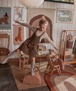 OYOY Living Design Tabouret Rainbow En Liège H22x45x20cm -Maisons du Monde boutique tabouret rainbow en liege h22x45x20cm 5