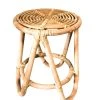 Saudara Collections Tabouret Rotin 4 Pieds -Maisons du Monde boutique tabouret rotin 4 pieds