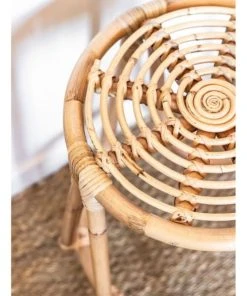 Saudara Collections Tabouret Rotin 4 Pieds -Maisons du Monde boutique tabouret rotin 4 pieds 4